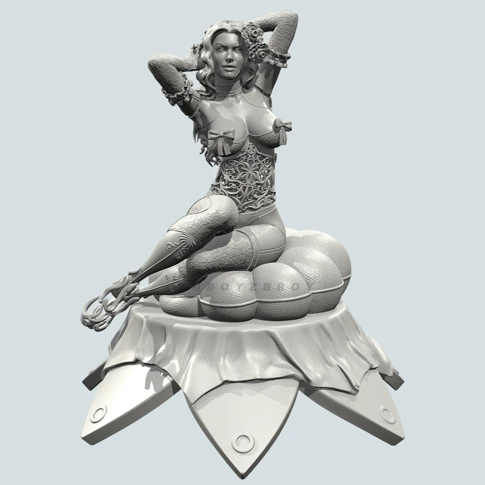 

The height of man 50mm 75mm 90mm Resin model kits figure beauty colorless and self-assembled 3D Printing TD-7252/3D