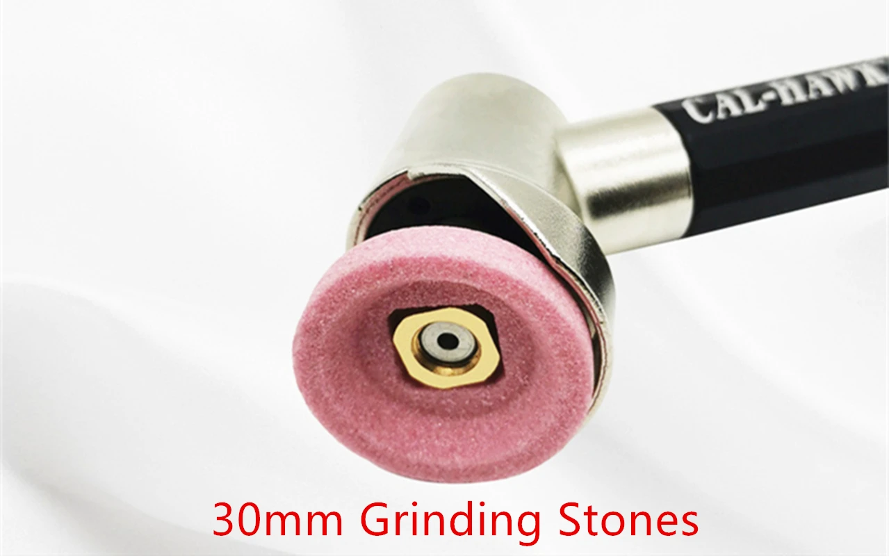 10pcs/lot 30mm bowl grinding stones for pneumatic grinder grinding #60 #80 #100 #150