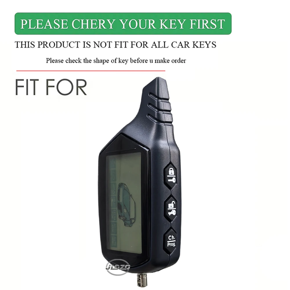 New Silicone Car Key Case For Starline B9 B91 B6 B61 A91 A61 V7 LCD 2 Way Car Alarm Remote Key Chain Cover Accessories