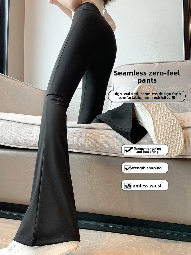 Pantaloni da yoga Bot a vita alta dimagranti Pantaloni da donna sottili primaverili autunnali in pelle arca di grandi dimensioni Grasso MM Controllo della pancia Butt Li...