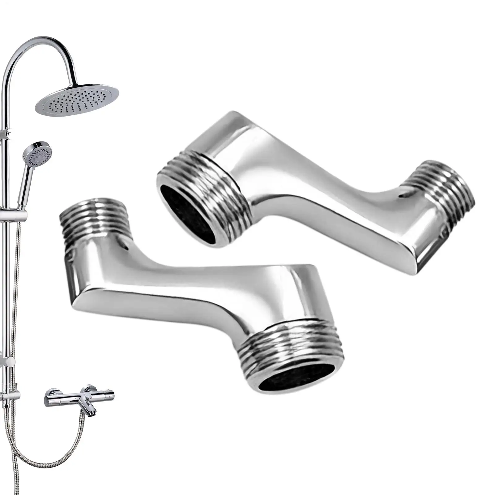 

Адаптер для душа с регулируемым углом наклона, сменный соединитель для ванны и душа, для дома, кухни, прачечной