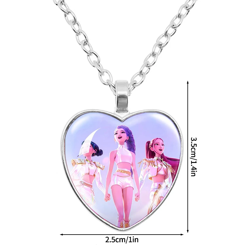 Anime Lumi Mila Zoi Hexenjäger Perlenarmband Cartoon-Figur Halskette Accessoires Schmuck Geburtstag Weihnachtsgeschenk