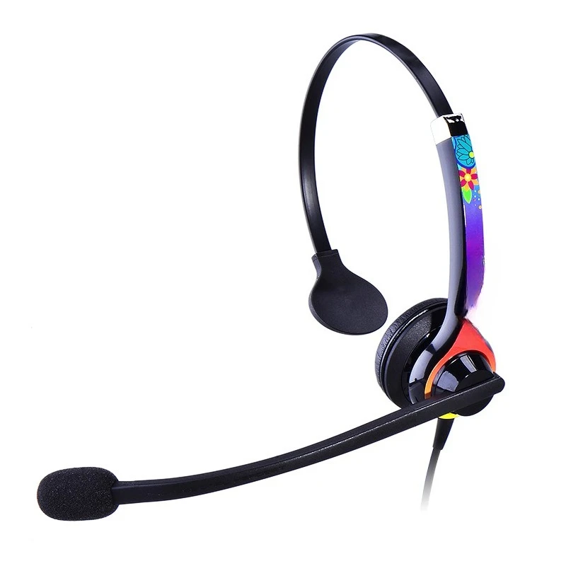 

DH100 Call Center Operator Computer Headset Customer Service Landline Headset Headset Noise Reduction