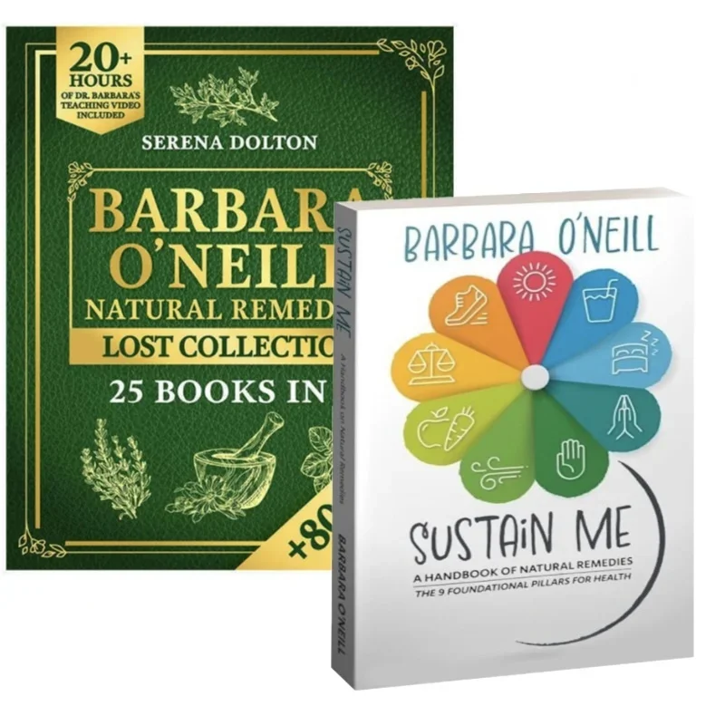 

【HOT SALE】Sustain Me & Barbara O'Neill Natural Remedies Lost Collection A Holistic Guide to Herbal Medicine, and Balanced Living