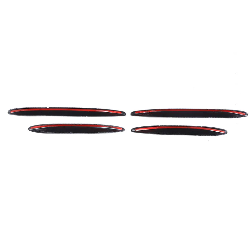 For Mercedes Benz GLC X254 2023 2024 Car-styling ABS Carbon Fiber/Silver/Black Car Air intake grille Strips Trim Car Accessories