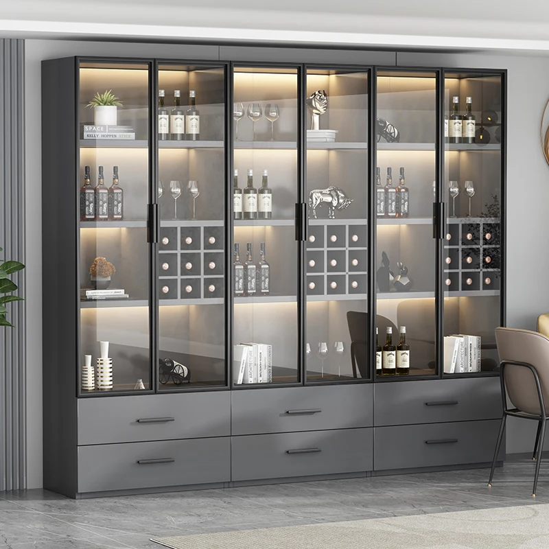 

Мебель для столовой, винные шкафы для гостиной, шкаф для хранения виски, аксессуары для бармена, стеклянный шкаф-витрина