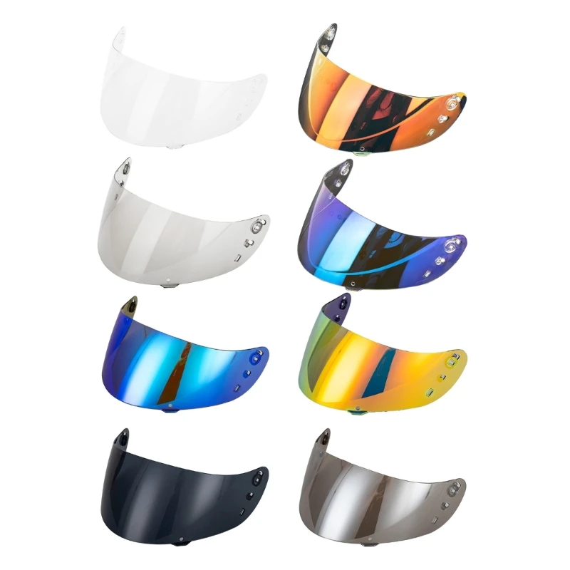 Helmets Shield Accessories Motorcycle Helmets Visors for Icon IC-04 Helmets Scratchproof Wind Shield Helmets Visors J60F