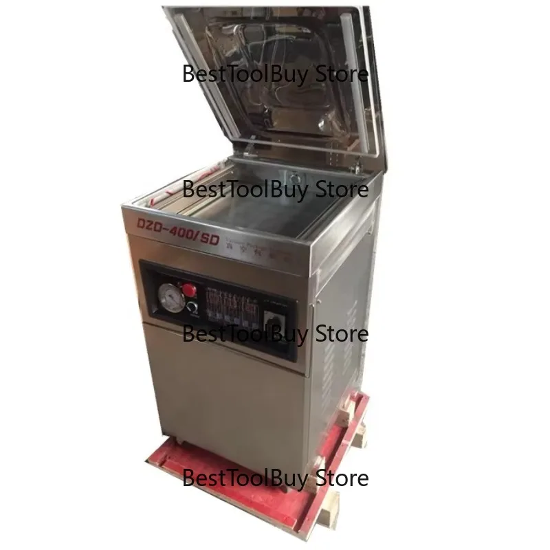 Electric Vacuum Packing Machine for Food Single Chamber Vacuum Packaging of Dry Fish and Dates in Pouches or Cans