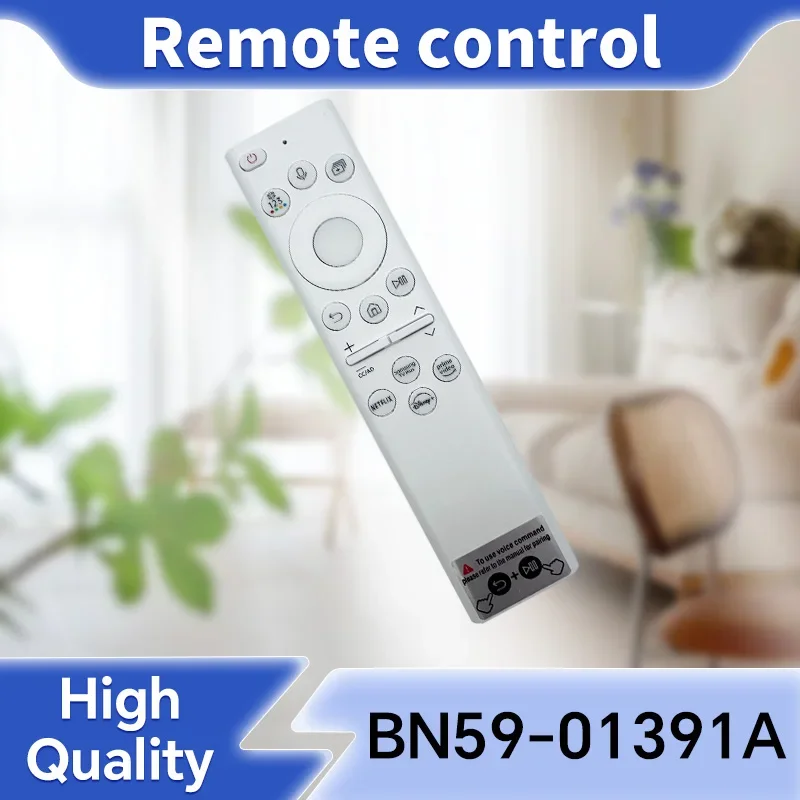 BN59-01391A Solar Voice Remote Control Compatible with Samsung TV TM2280E RMCSPB1EP1 Q70T Q80T Q90 S95B QN100B QN95B QN85B QN90B