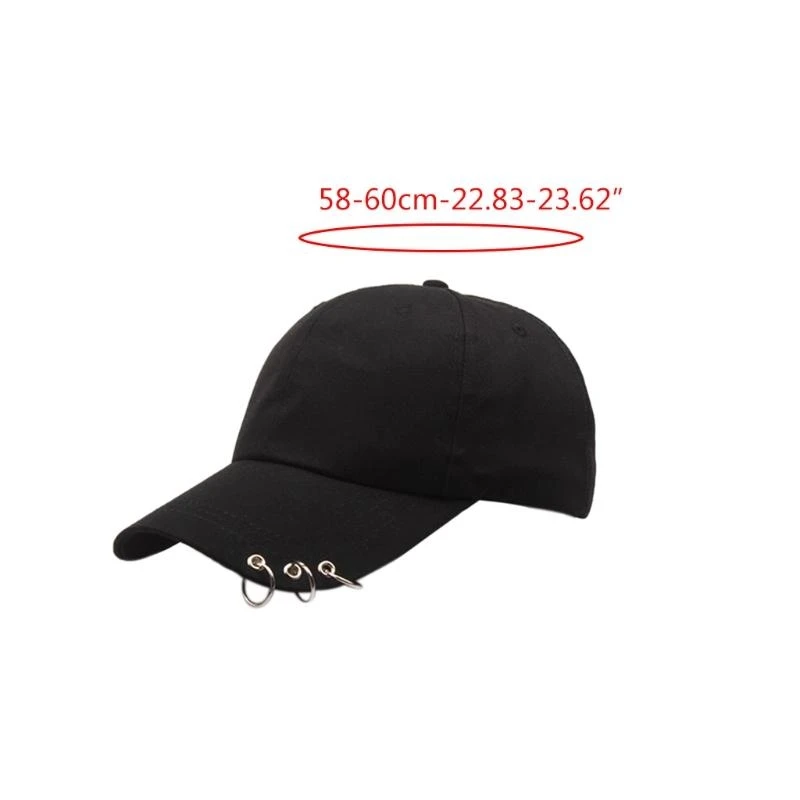 Y5GC 야구 캡 조절 가능한 크기의 크기 야외 스포츠 유니퇴크 단색 힙합 아빠 모자