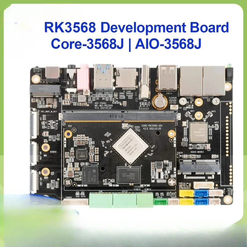 Firefly AIO-3568J Quad-Core ARM AI Motherboard Core-3568J AI System on Module