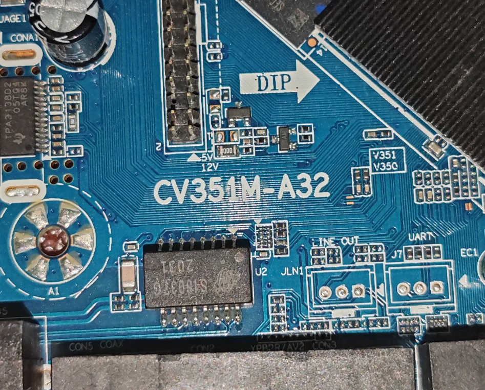 CV351M-A32  WiFi network Three in one TV motherboard, tested well, physical photo taken  for 74--82v  300ma