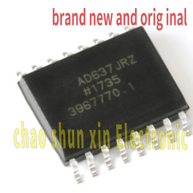 Ad637Jrz Brand New Original Broadband Homogenic Dc Converter Chip Sop-16