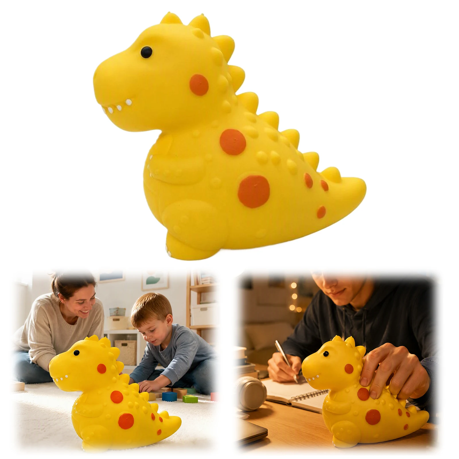 Large Slow Rising TPR Soft Animal Squeeze Toy Cute Cartoon Sensory Fidget Toy for Adults