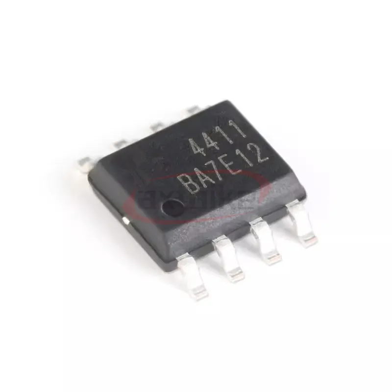 10Pcs AO4411 4411 SOIC-8 30V 8A SMD IC P-Channel MOSFET