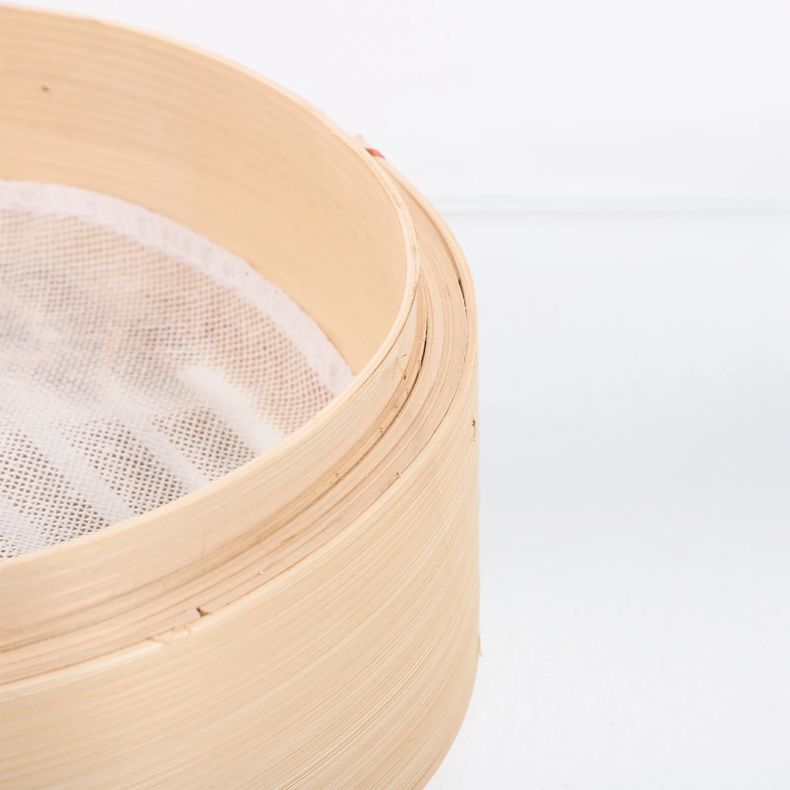 

2pcs 8 Inch Bamboo Steamers Steaming Tray For Healthy Cooking Chinese Dim Sum Cookers Kitchen Cooking Tools Lid