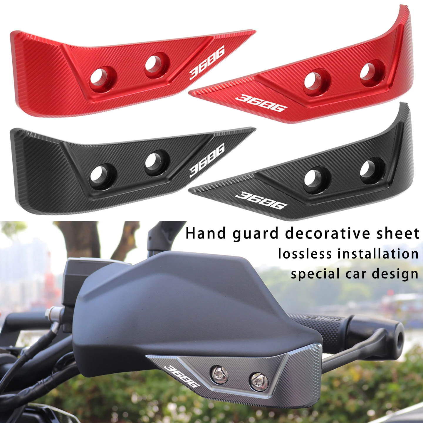 

Для ZONTES 368 368G 2024 2025 2026 аксессуары для мотоциклов, руль, лобовое стекло, декоративная крышка, защита рук, декоративная деталь