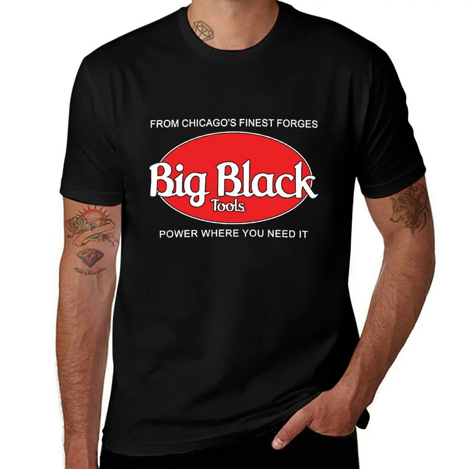 Big Black Tools, Big Black Band, Steve Albini - Vintage Punk Shirt T-Shirt Plus Size Lightweight Top