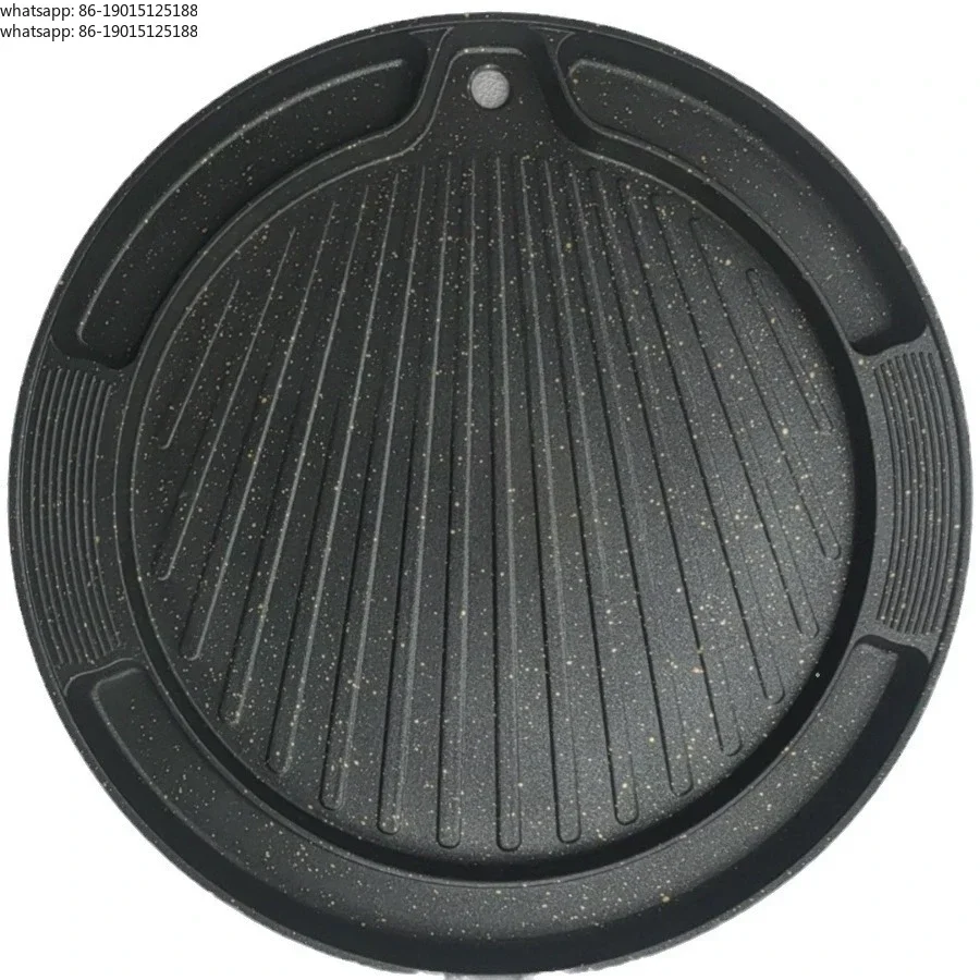 

Traditional Japanese non-stick panel for barbecue, Korean stove for indoor/outdoor barbecue, smokeless, cast aluminum