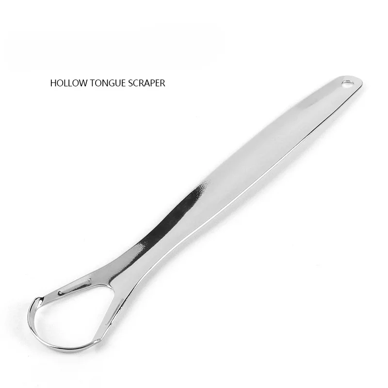 

Raspador De Lengua Tongue Scraper Stainless Steel Reusable Ultra-thin Portable Tongue Cleaner Remove Bad Breath Oral Care Tools