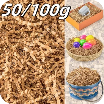 50/100g Colorful Shredded Paper DIY Gift Box Filler Wedding Birthday Party Decoration…