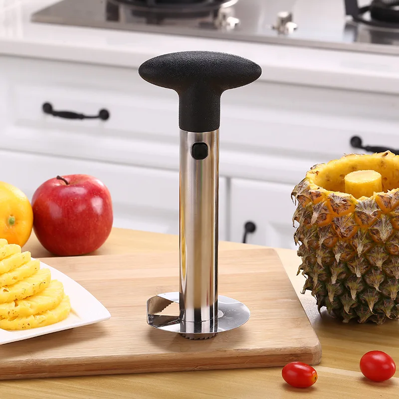 

Stainless Steel Pineapple Cutter Corer Slider Peeler Kitchen Peeler Kitchen Tool Accessories Fruit Corer Slicer Kitchen Gadget