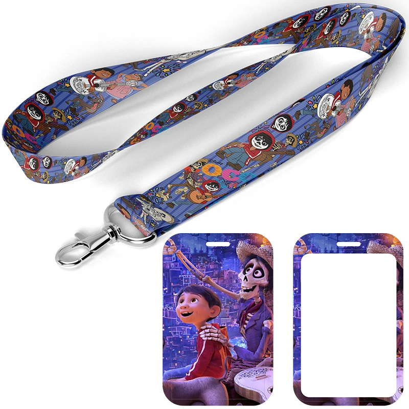 A3623 Cartoon Movie Neck Strap Keychain Lanyard Credit Card Holders Keycord Key Holder DIY Hanging Rope Mobile Phone Accessories