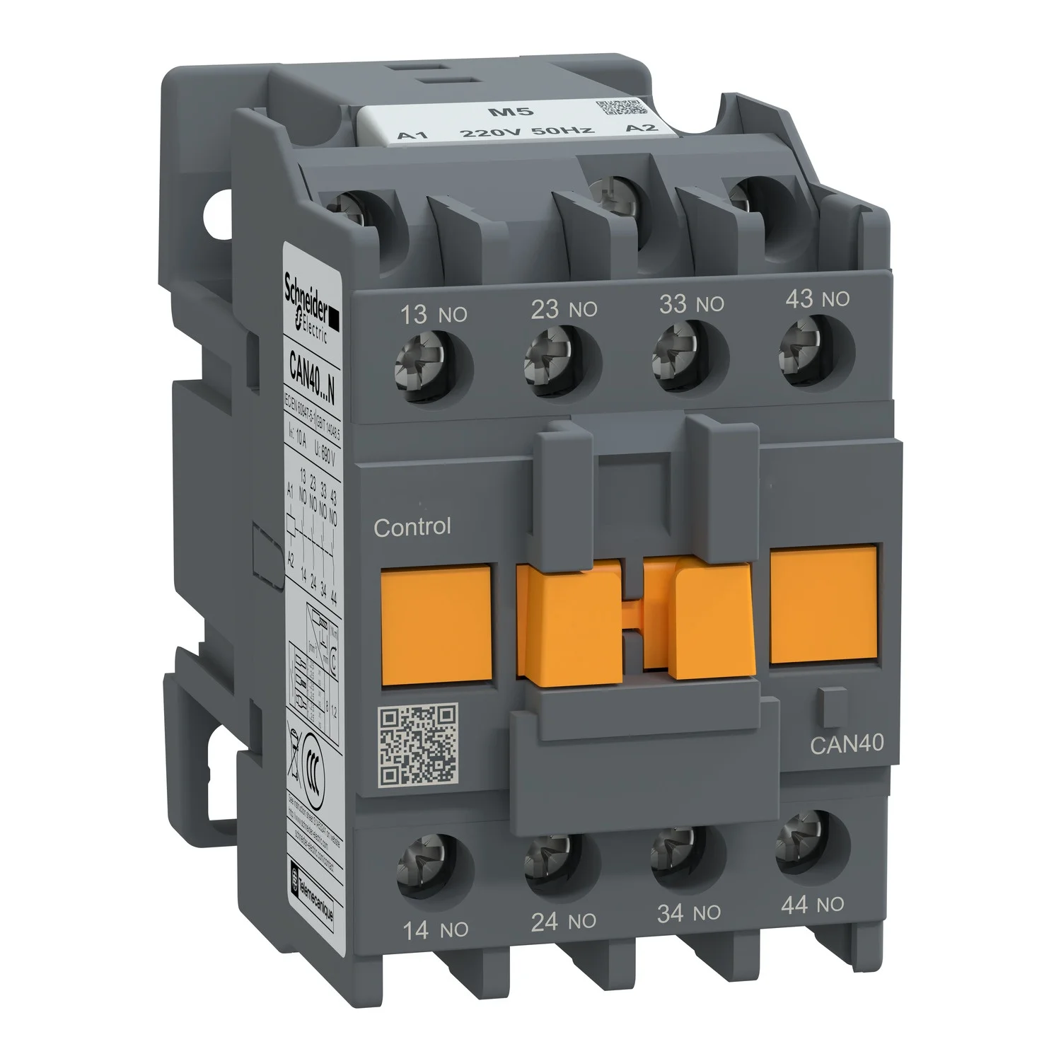 CAE40  CAE40...N  CAE40M5N  new model CAN40M5N AC 220V  Control relay   Contactor type intermediate relay