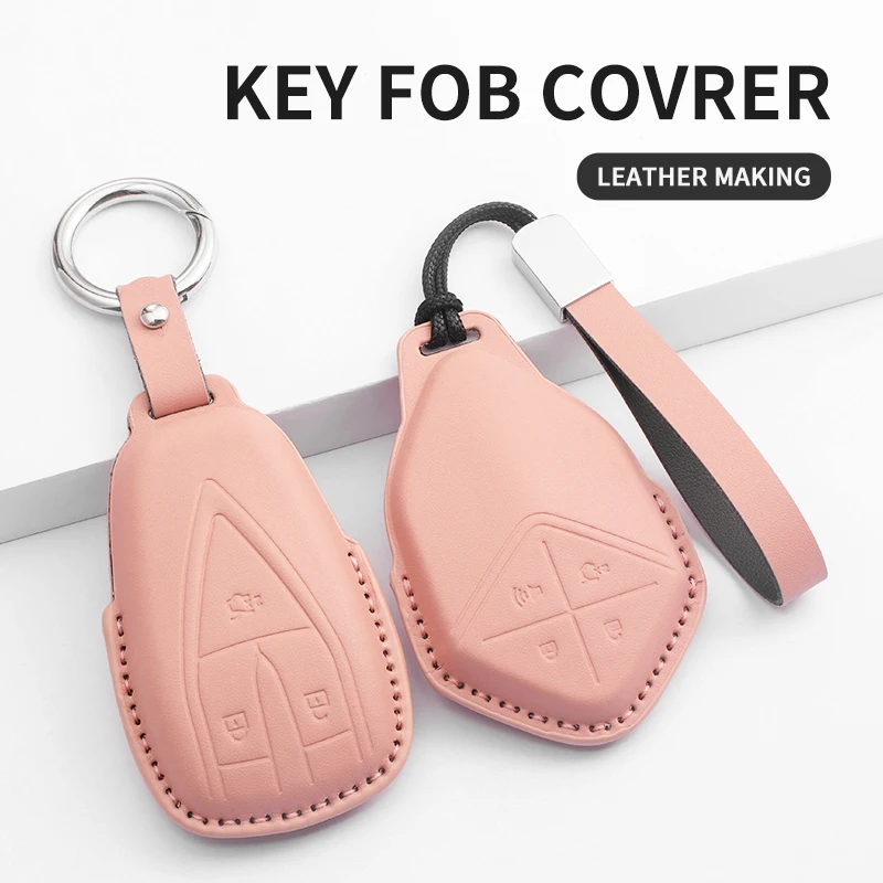 

Car Remote Key Case Cover Shell Fob for Changan DEEPAL S7 SL03 2022-2025 S05 S07 G318 Key Protector Keychain Holder Accessories