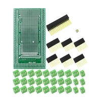 2025 New Compatible With MEGA2560 Double-Side PCB Prototype Screw Terminal Block Shield Board Kit For Arduino Mega 2560 R3