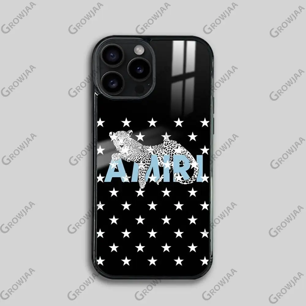 Fashion A-AMIRIS Phone Case For iPhone 17 16 15 14 13 12 11 Pro Max Plus Mini Magsafe Mirror Wireless Magnetic Funda