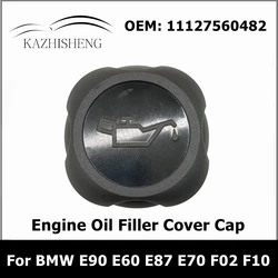 11127509328 Engine Oil Filler Cover Cap for BMW E90 E60 X1 E87 X3 X5 E70 X6 F02 F10 318i 11127560482