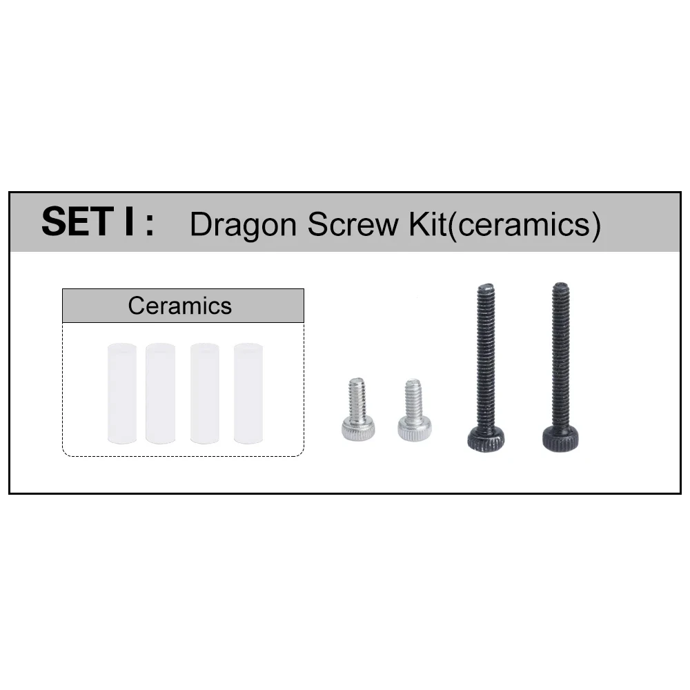 trianglelab Dragon fastening piece Fastener screws for Dragon Hotend