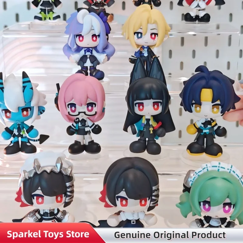 Original Zenless Zone Zero Tiny Agents Q-Version Blind Box Niedliche Schreibtisch-Deko Spielzeug Anime-Figuren Sammlerstück Ornament Figur Geschenk