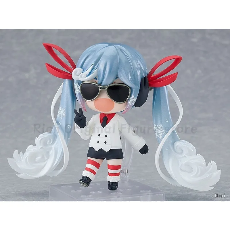 

【В наличии】Оригинальный Nendoron GSC # Аниме-фигурка Hatsune Miku Snow Miku 2022 Grand Voyage 180.