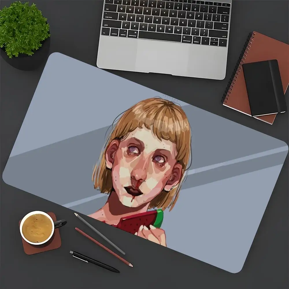 

XXL Computer mouse beauty mat Table mat for work desk Keyboard and Oil painting mat Computer desk mat Anime mouse mat Mouse Pad