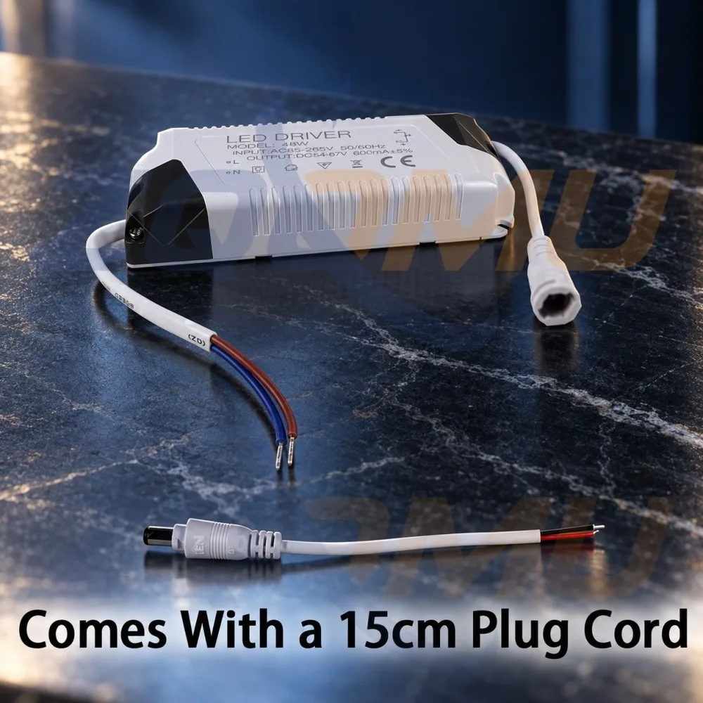 LED Driver AC 85-265V 1-50W LED Transformer Power Supply Constant Current for LED Strip Light Ceiling Downlight Cabinet Spot