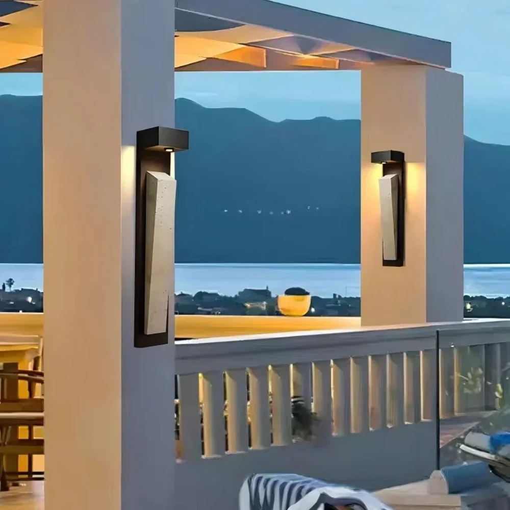 

High Class Long Strip Outdoor and Indoor Wall Lamp Villa Courtyard Waterproof Wall Light Garden Wall Doorway Terrace Sunroom