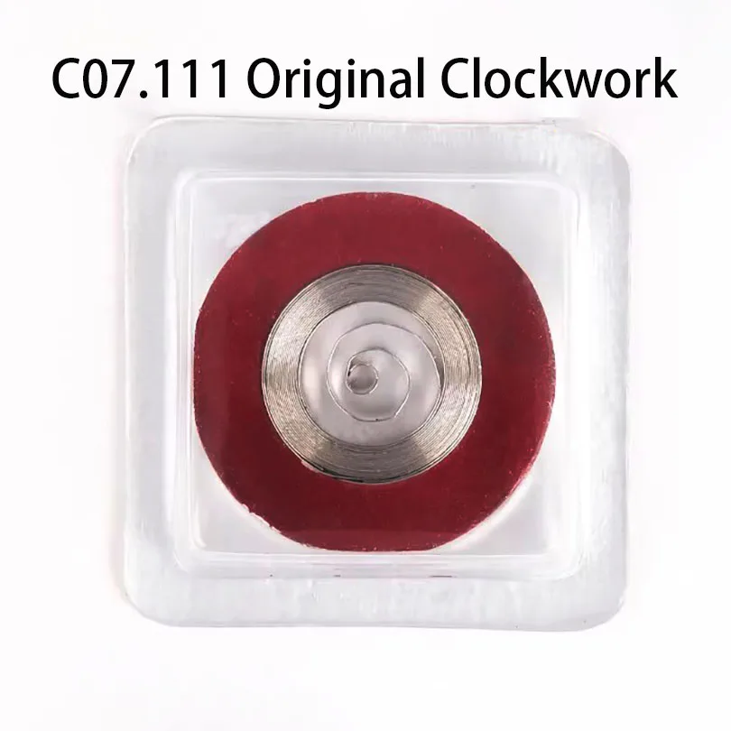 1pcs Watch accessories C07 original Swiss movement C07.111 movement Clockwork C07121Clockwork box Including mainspring