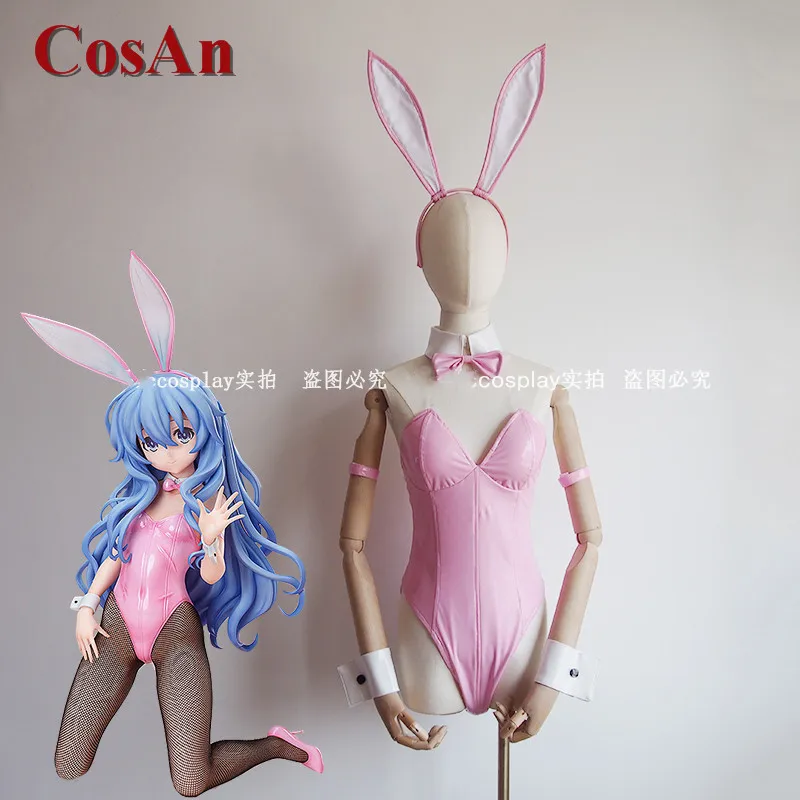 

CosAn Anime Date A Live Himekawa Yoshino Cosplay Costume Bunny Girl Uniform Activity Party Role Play Clothing Custom-Make