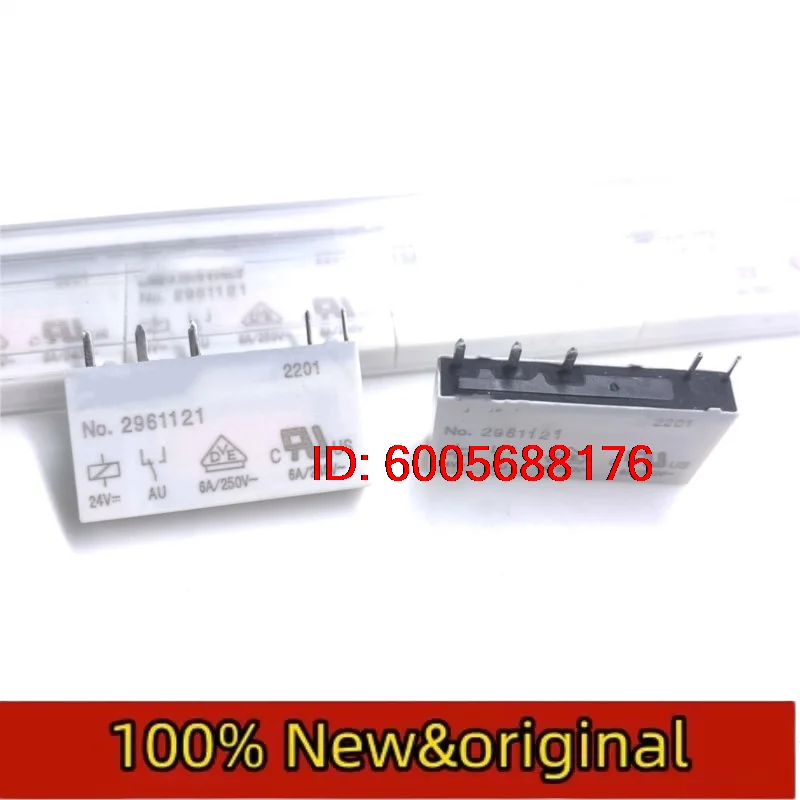10PCS The Relay:NO.2961121 24V Original & Brand New