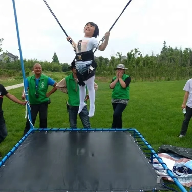 steel frame bungee jumping equipment for sale, theme amusement park bungee jumping for kids