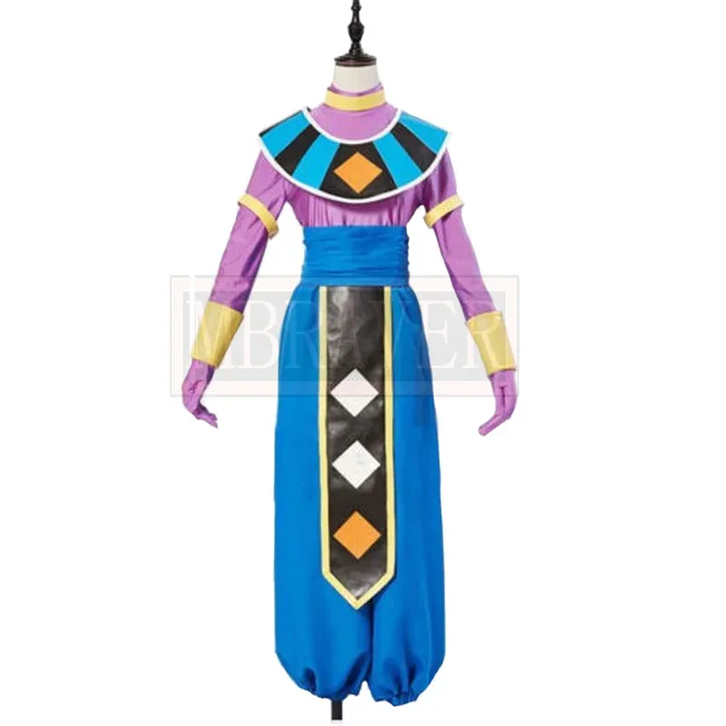

lili 123Beerus Birusu Halloween Party Cos Uniform Cosplay Costume Custom Made Any Size