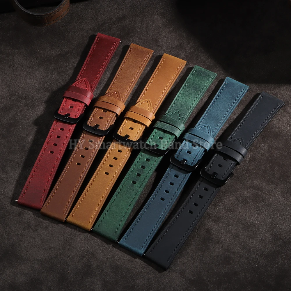 18 مللي متر 20 مللي متر 22 مللي متر 24 مللي متر جلد العجل حزام ساعة اليد ل Seiko ل أوميغا المعصم الفرقة ل رولكس الإفراج السريع سوار دبوس معدني المشبك