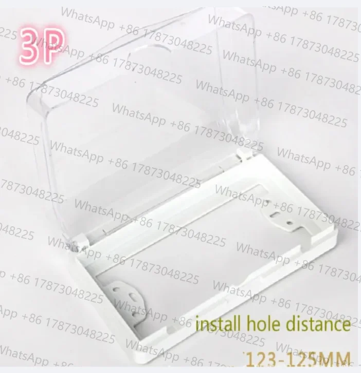 Universal 118 Type PVC Electrical Box Waterproof Switch Cover 2P 3P 4P