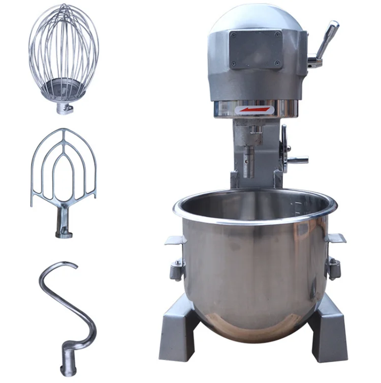 OEM Wholesale Electric 20liters Kitchen Multi-function Pastry Egg Cream Food Processor Blender Batidora Planetary Stand Bakery