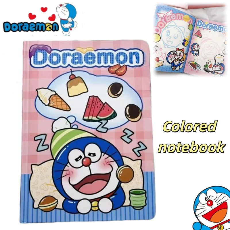 

Новый высококачественный персонализированный блокнот Doraemon Dorami на тему аниме, креативно созданный милый мультфильм с цветными внутренними страницами.