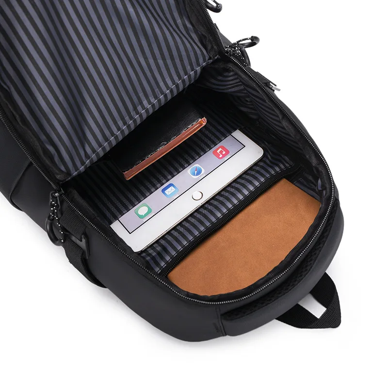 Nowa torba sportowa dla rowerzystów z włókna węglowego Wielofunkcyjny wodoodporny plecak z twardą skorupą Męska torba na laptopa na co dzień na świeżym powietrzu