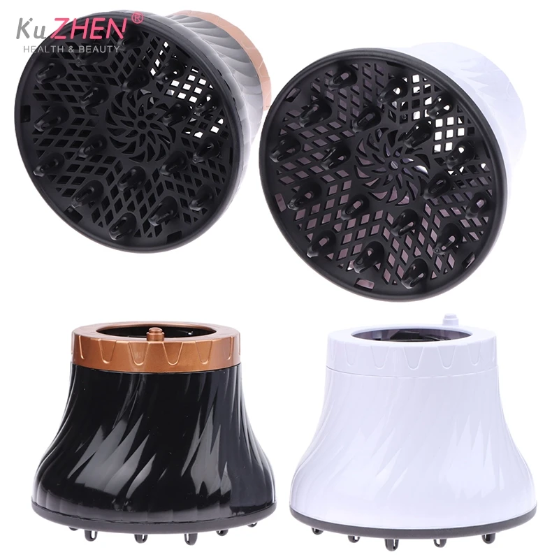 1pc Universal Hair Diffuser Adaptable For Blow DryerWith Rotatable Design Curly Hair Large Wind Hood Fixed Shape Dispersing Wind