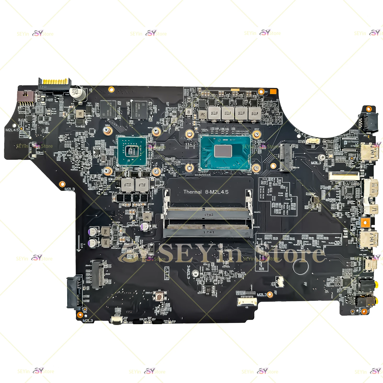 Carte mère MS-16JD1 pour ordinateur portable MSI PL62 MS-16JD MS-16JD1, I5-7300HQ I7-7700HQ MX150, 100% fonctionnelle